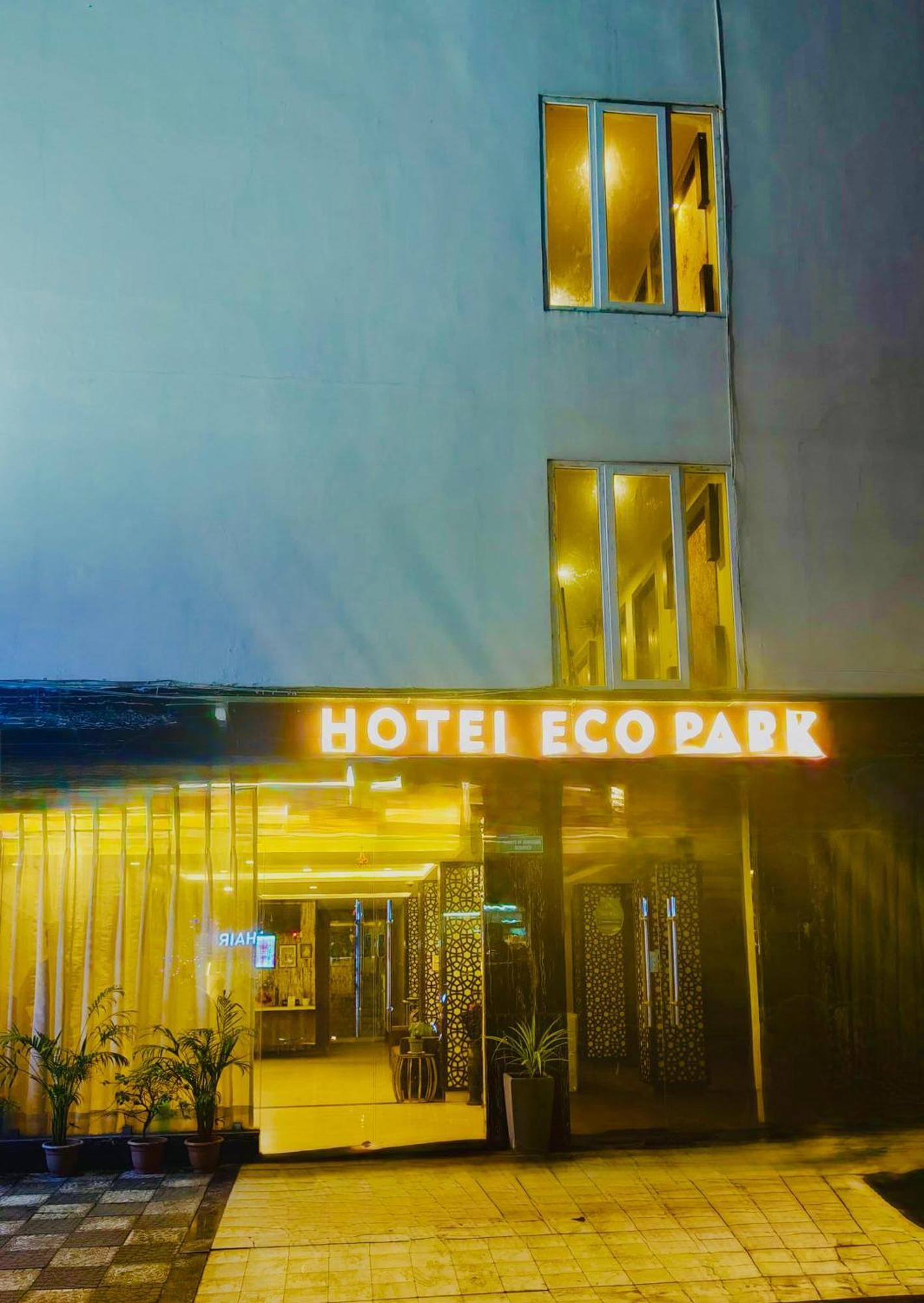 Hotel Eco Park New Town Exterior foto